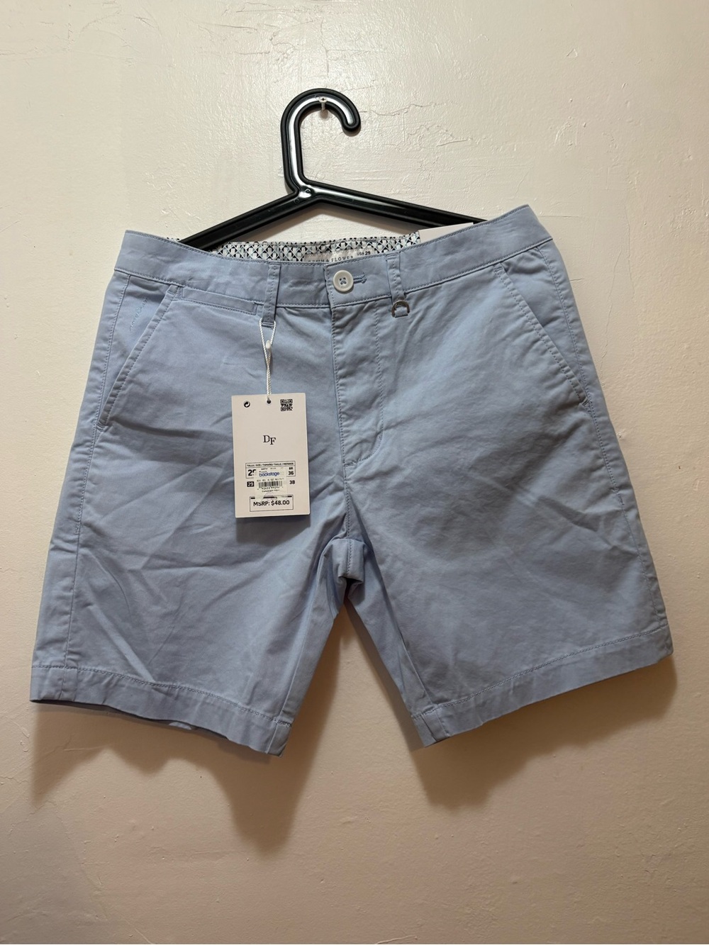 Denim & Flower Ricky Singh Light Blue Men's Chino Shorts